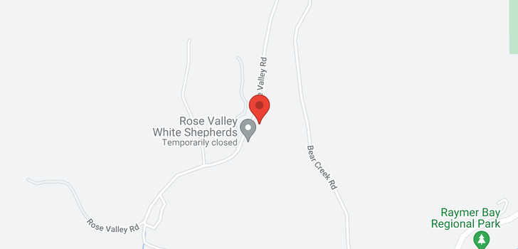 map of 417 Rose Valley Road